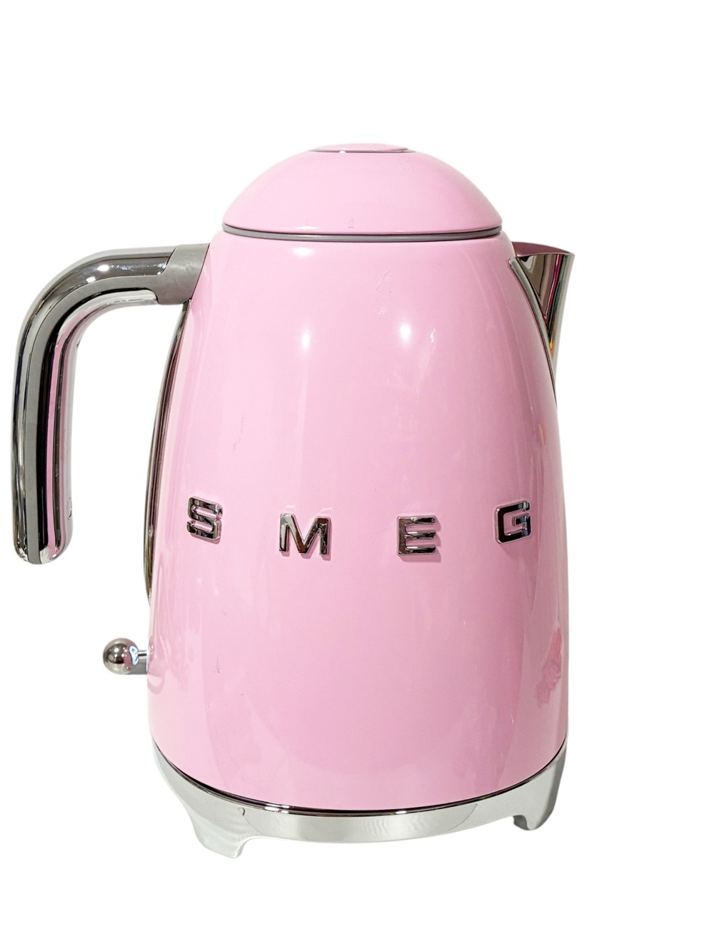 Smeg Retro-Style Electric Kettle 7 Cups Pink Kitchen Appliance Plug In